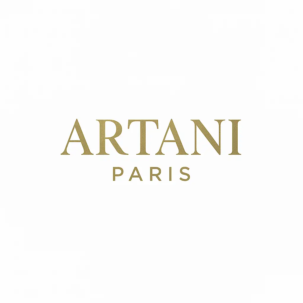 ARTANI PARIS official logo in white- luxury digital art and branding studio based in Paris